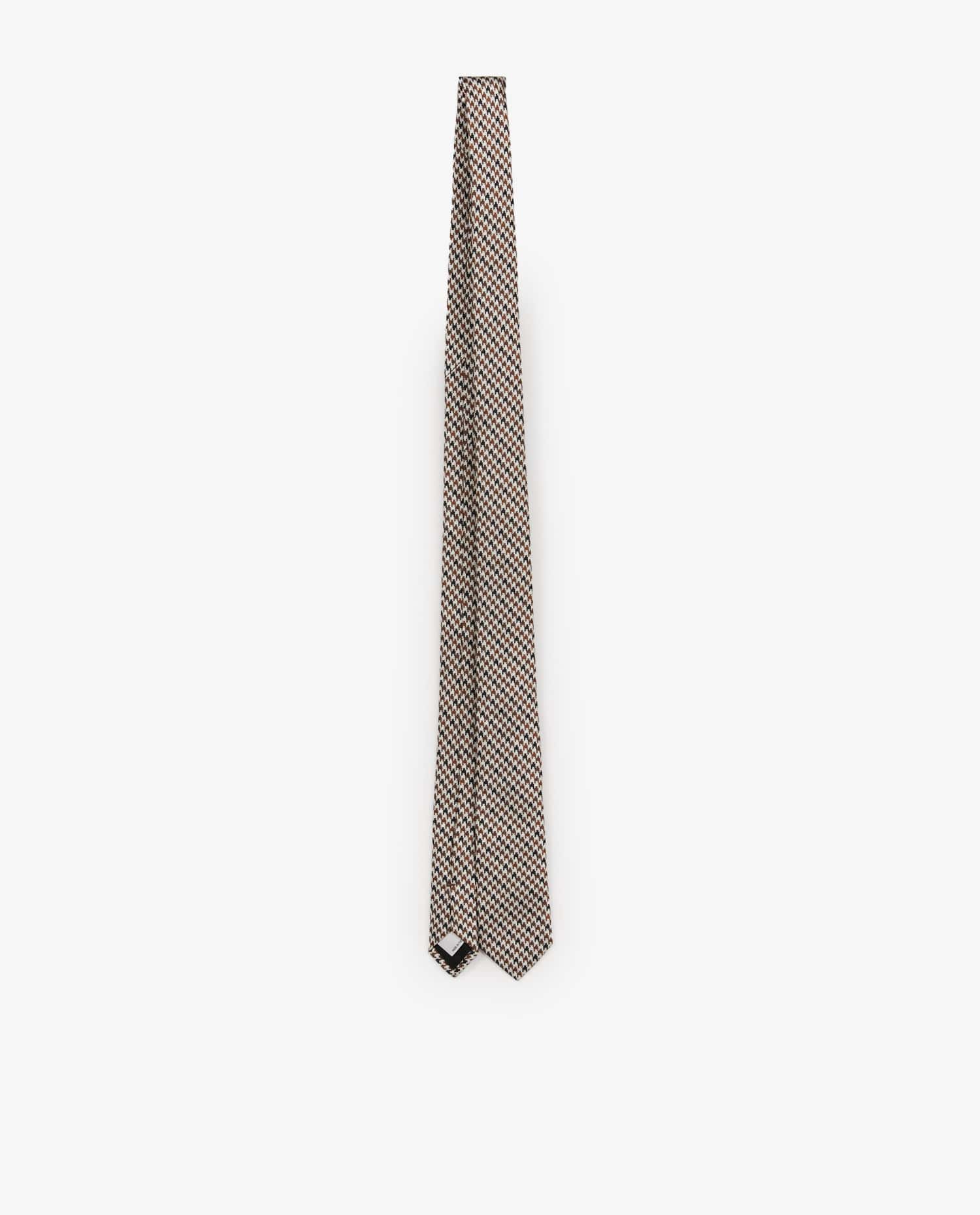 Valentino — Valentino houndstooth tie