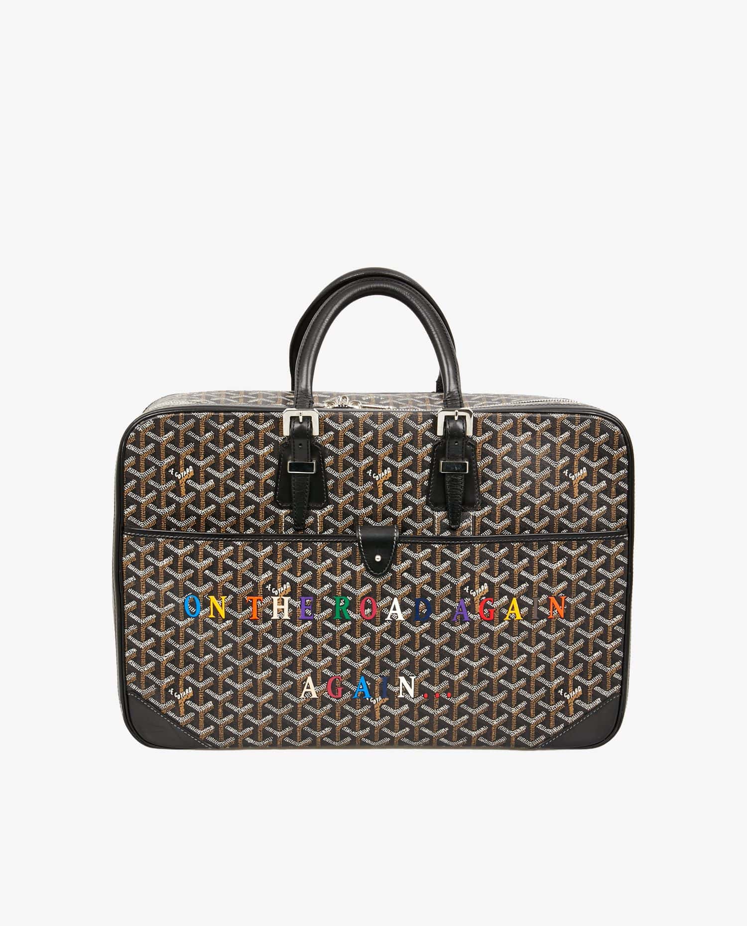 Goyard — Valise Goyard Monogram "On the road again"
