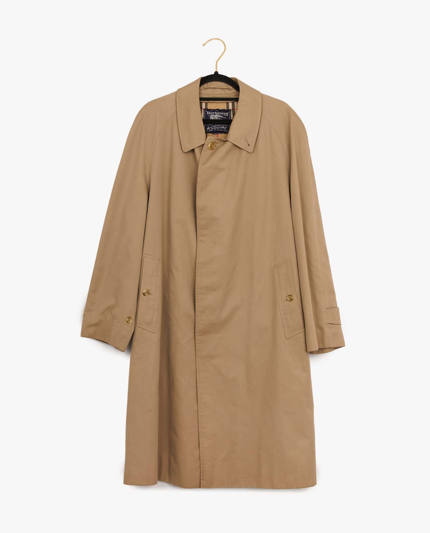 Burberry — Burberry beige vintage trench coat