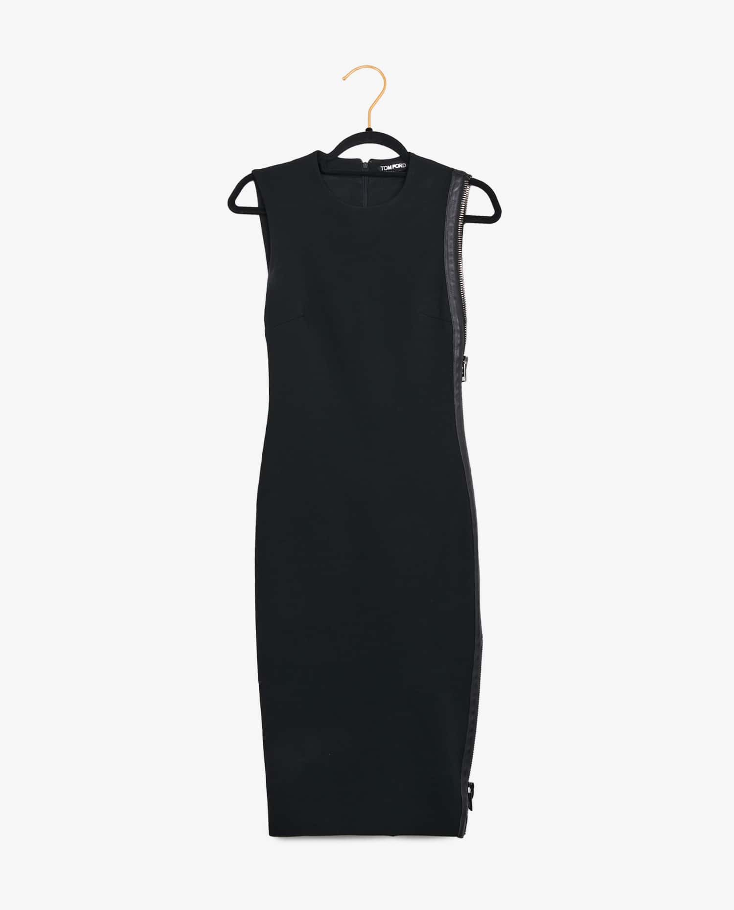 Tom Ford — Robe Tom Ford zippée noire