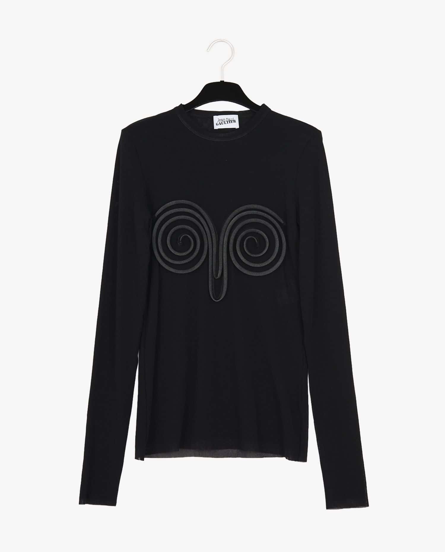 Jean Paul Gaultier — Black Jean Paul Gaultier top