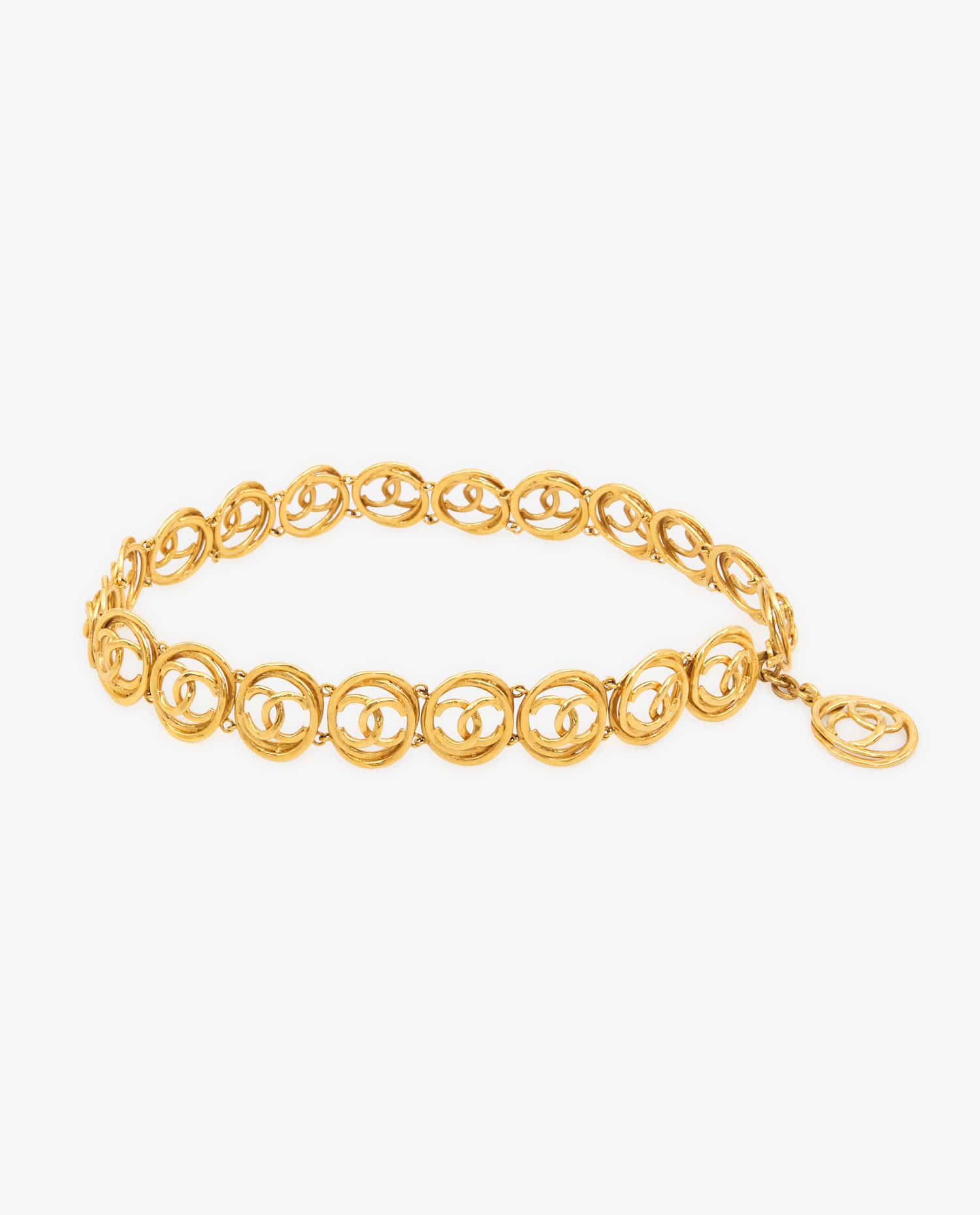 Chanel — Ceinture CC vintage Chanel