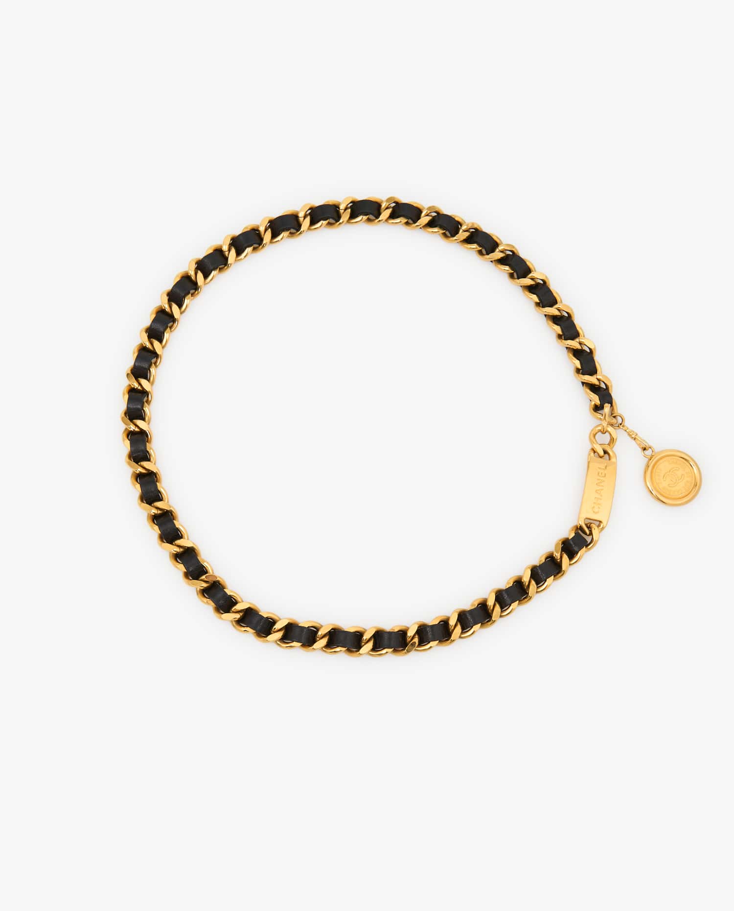 Chanel — Ceinture chaine dorée Chanel vintage