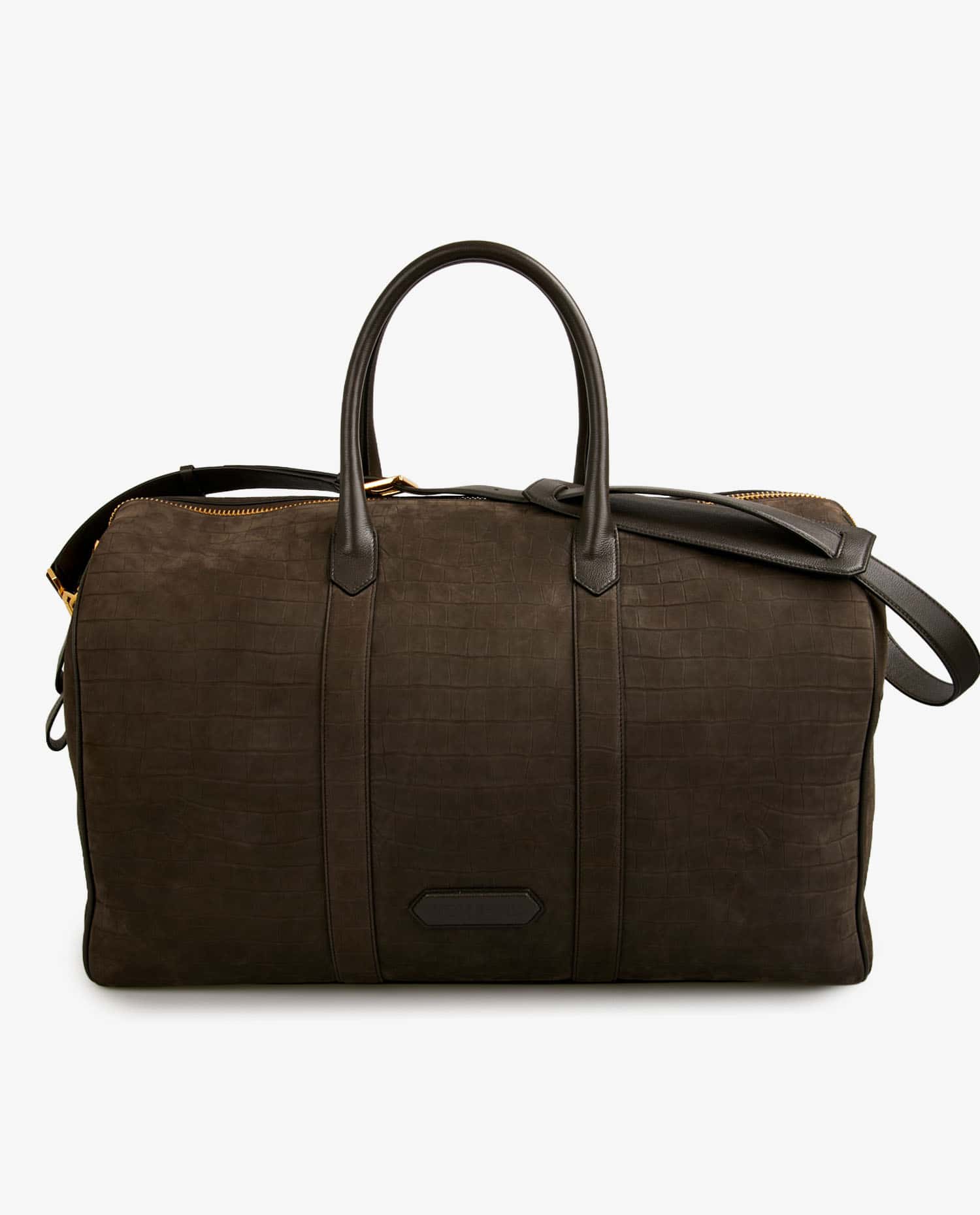 Tom Ford — Sac de voyage Tom Ford cuir de veau marron