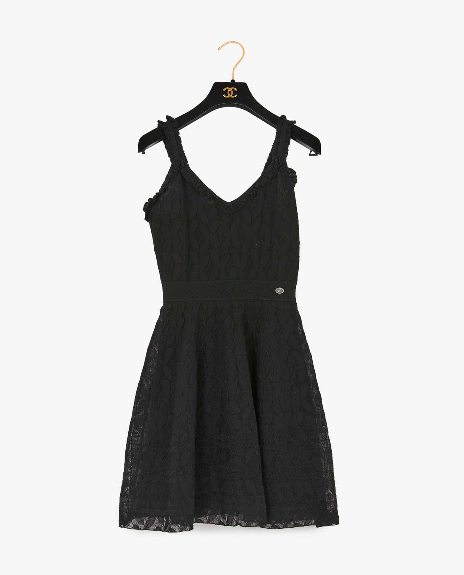 Chanel — Robe du soir Chanel dentelle noire