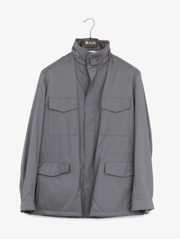 loro piana フィッシングジャケット ベージュ 4ポケット loro piana フィッシングジャケット ベージュ 4ポケット