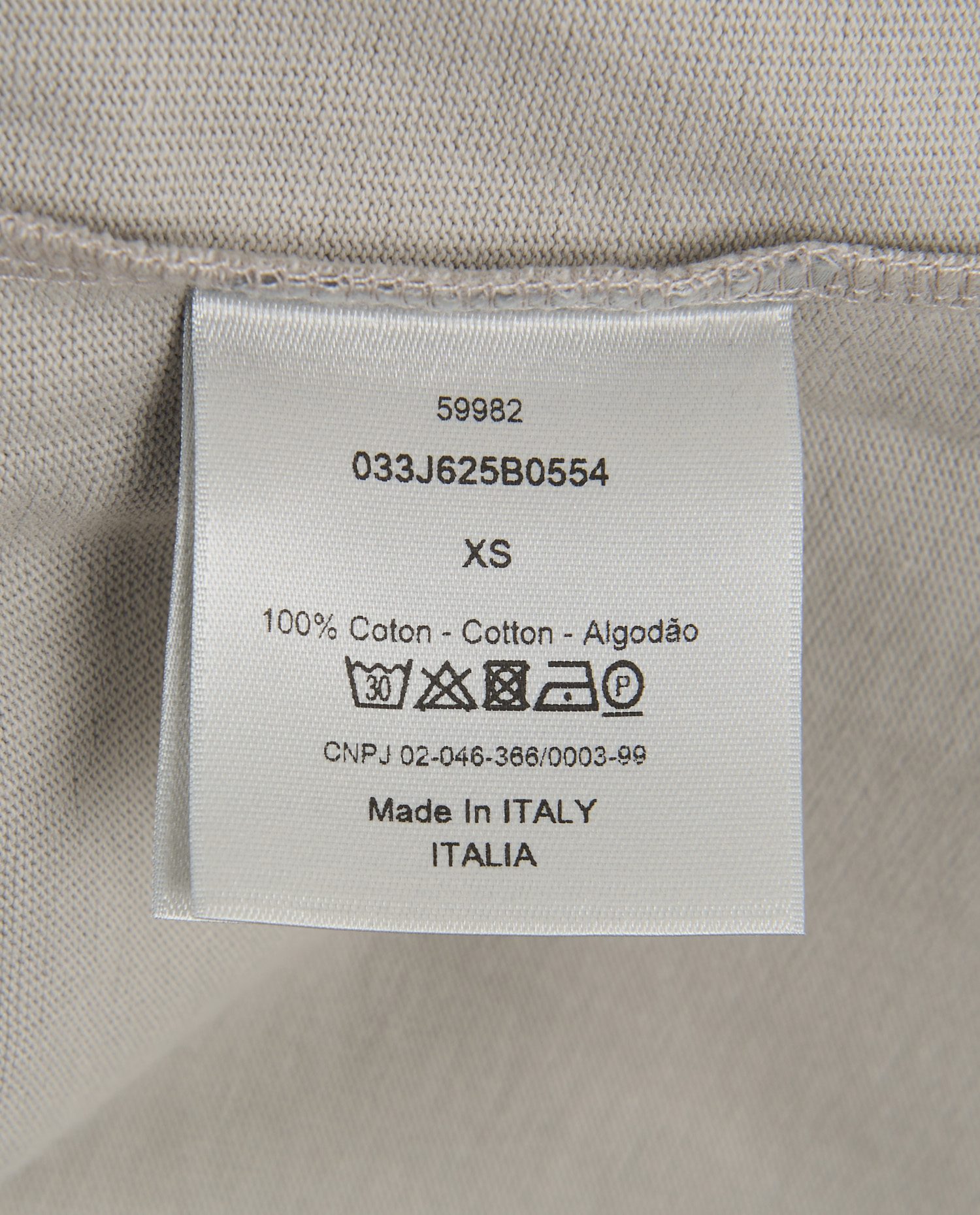 T-Shirt Air Dior coton gris - Image 4